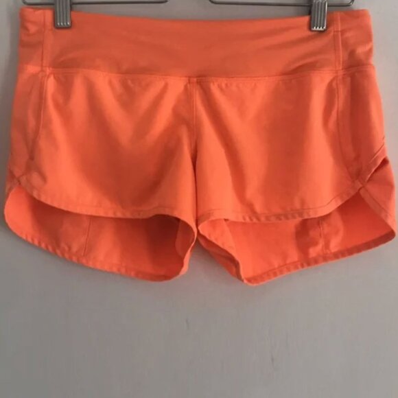 Lululemon Speed Short Filtered Orange - Picture 4 of 9